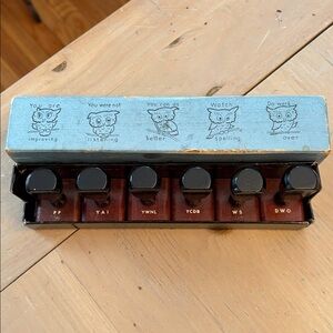 Vintage Rubber Stamps Wise Owl Marking Kit No. 35